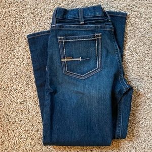 Mens dark wash jeans